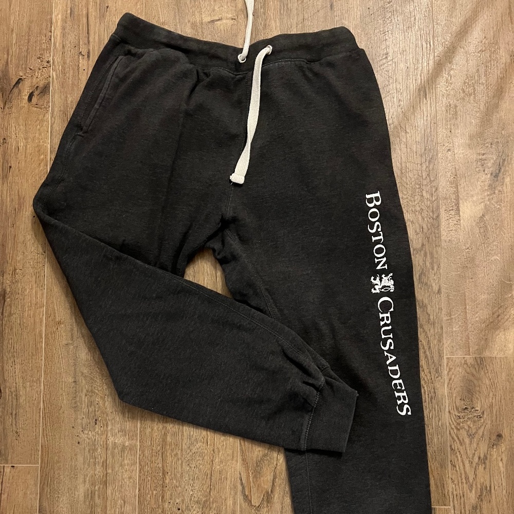 Boston Crusaders Black Joggers Sweatpants